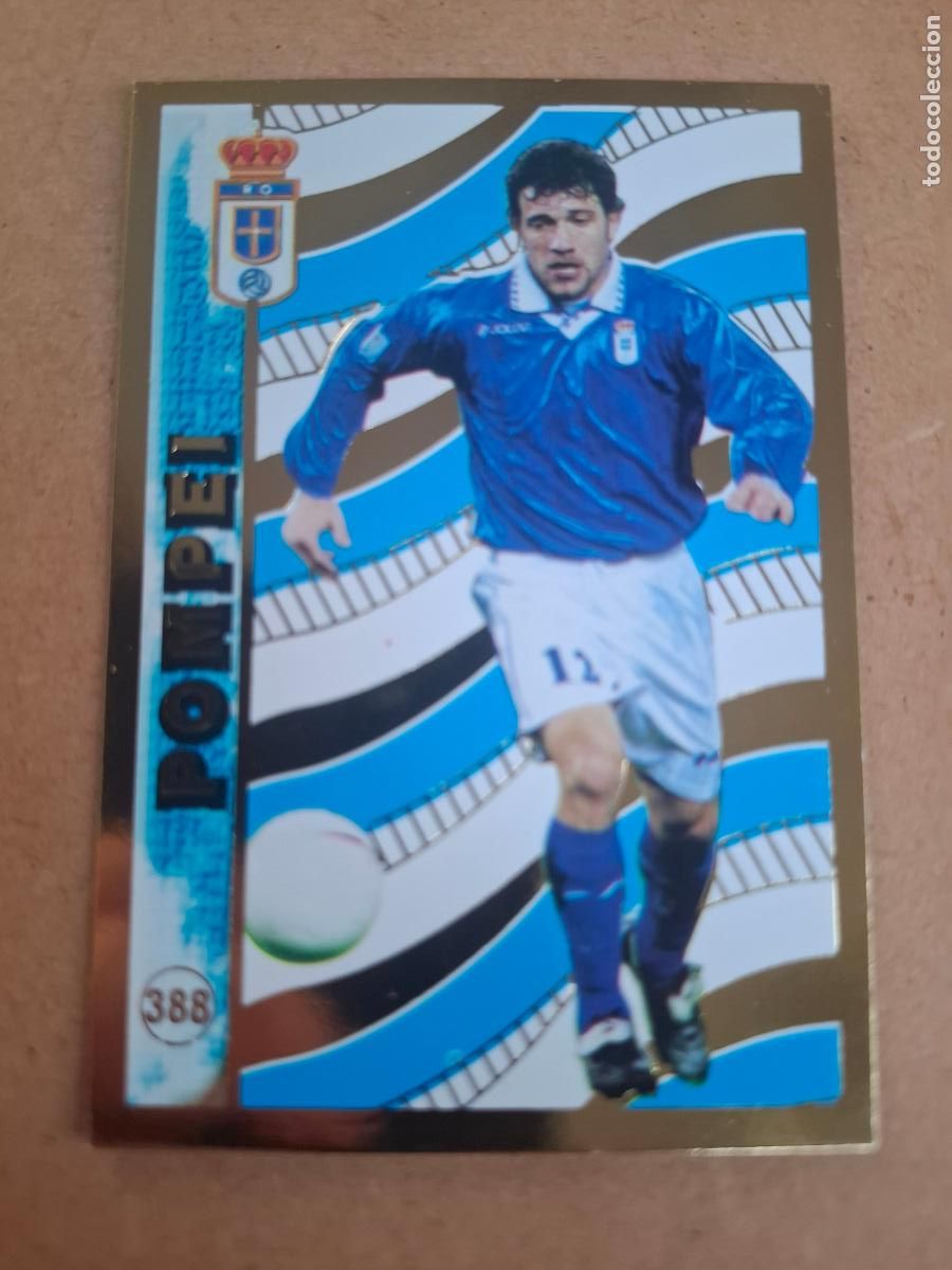 Cromos de f&uacute;tbol: MUNDICROMO 98 99 1998 1999 - 388 POMPEI ( EL MEJOR ) - REAL OVIEDO