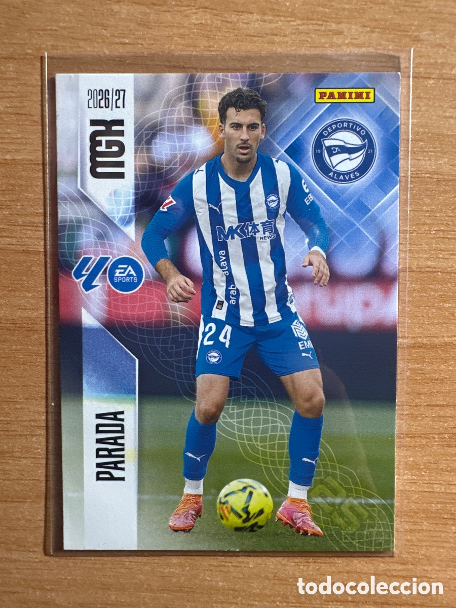 Cromos de f&uacute;tbol: 25 PARADA DEPORTIVO ALAVES MEGACRACKS 2026 2027 (MGK 26 27)