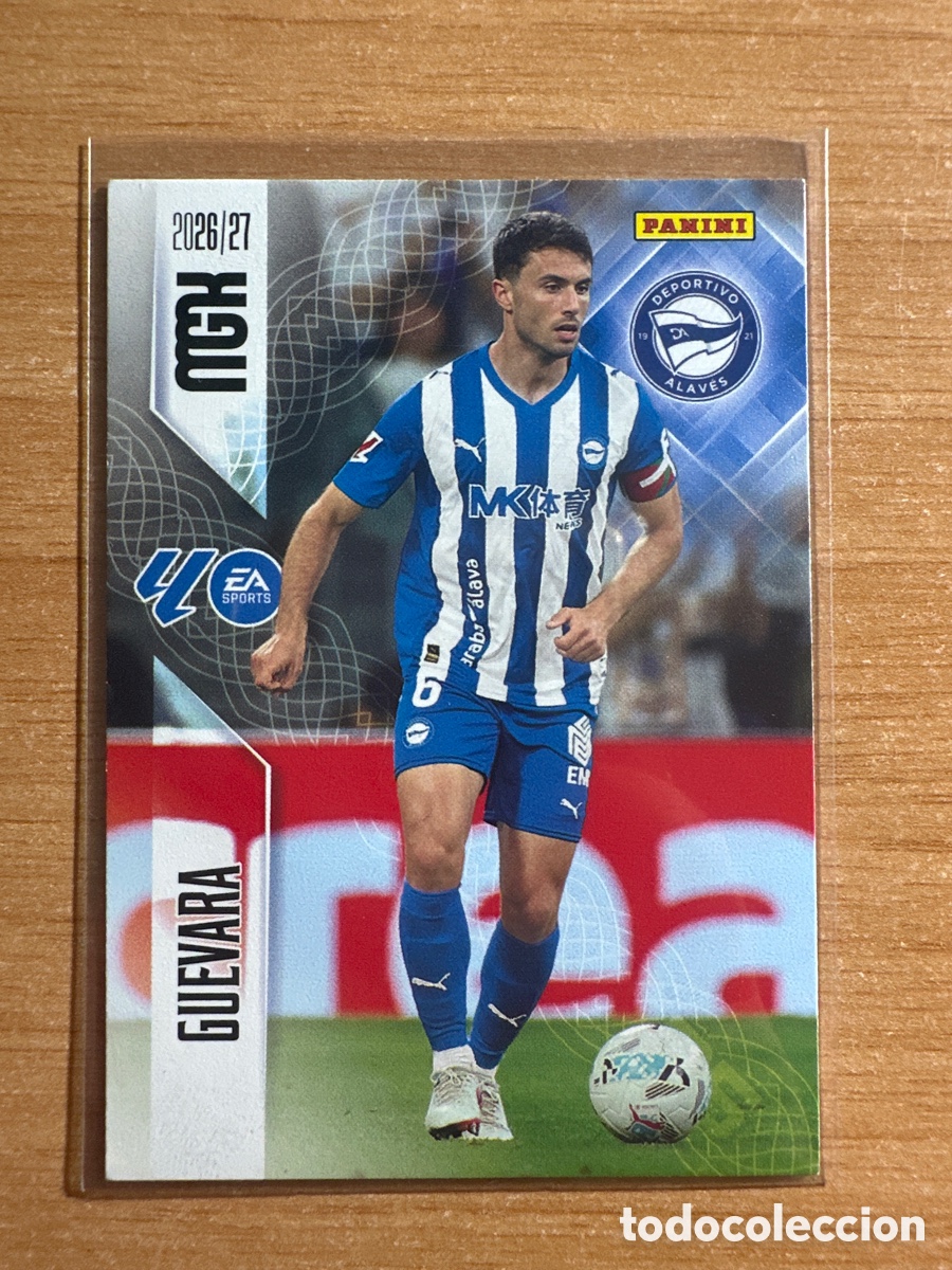 Cromos de f&uacute;tbol: 29 GUEVERA DEPORTIVO ALAVES MEGACRACKS 2026 2027 (MGK 26 27)