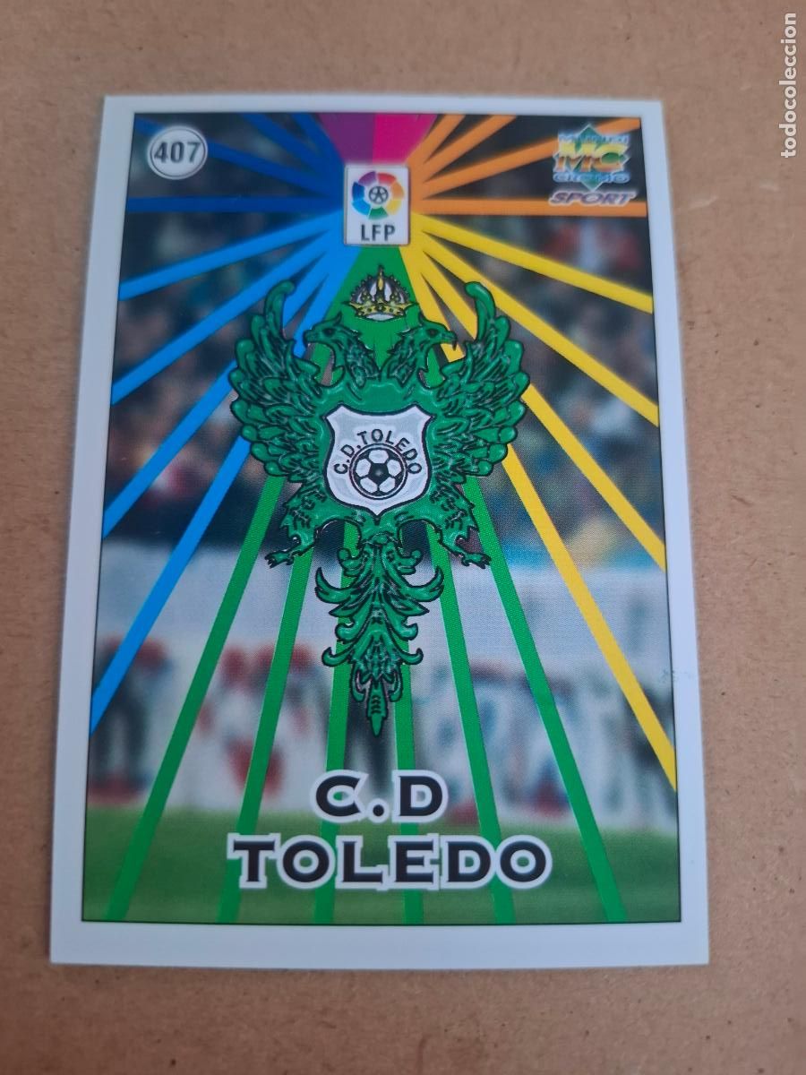 Fu&szlig;ball-Sticker: MUNDICROMO 98 99 1998 1999 - 407 ESCUDO / PLANTILLA - C.D. TOLEDO