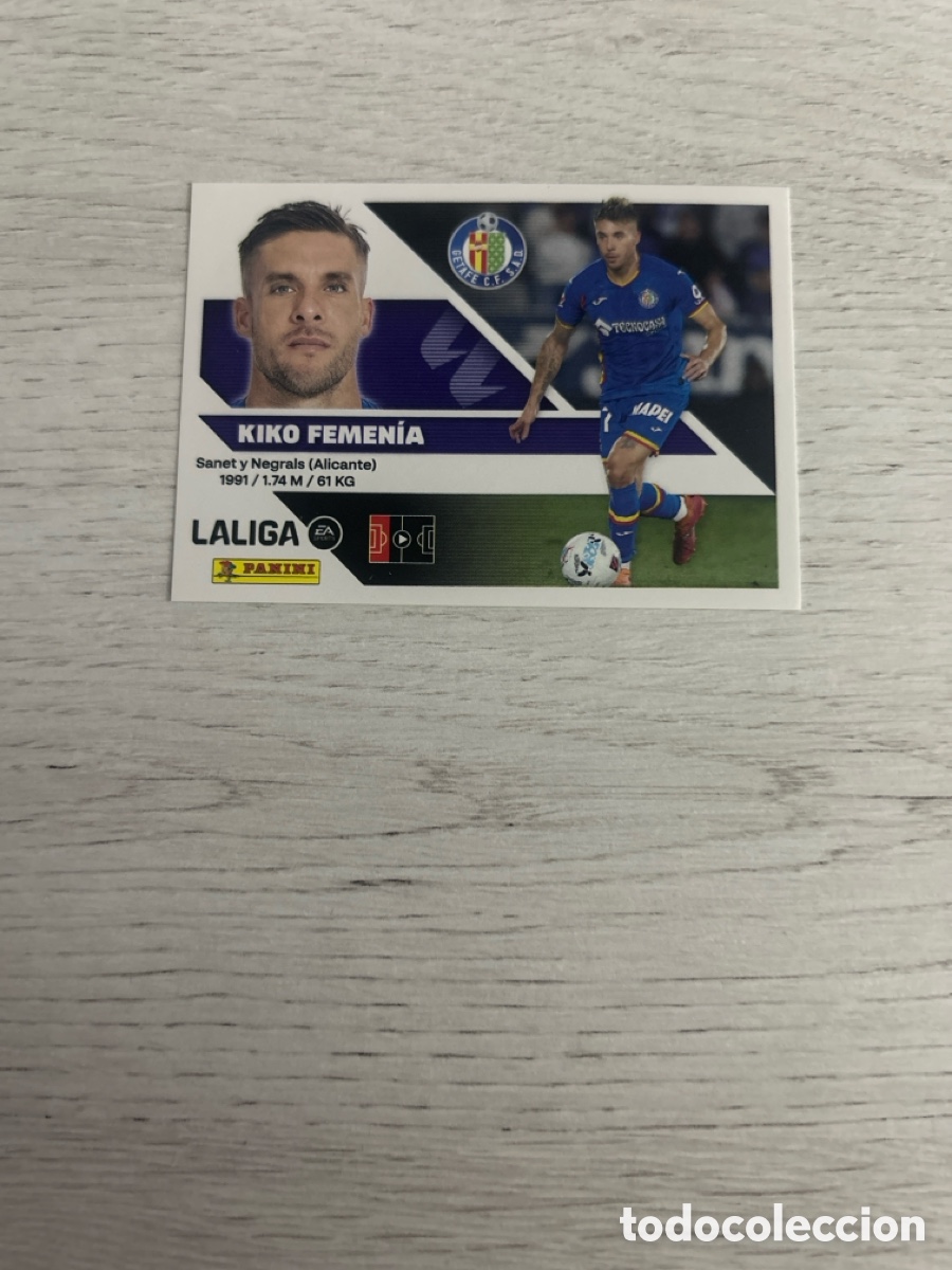 Cromos de f&uacute;tbol: Kiko Femen&iacute;a 5 Getafe Liga Este 2026/27 26-27 Panini