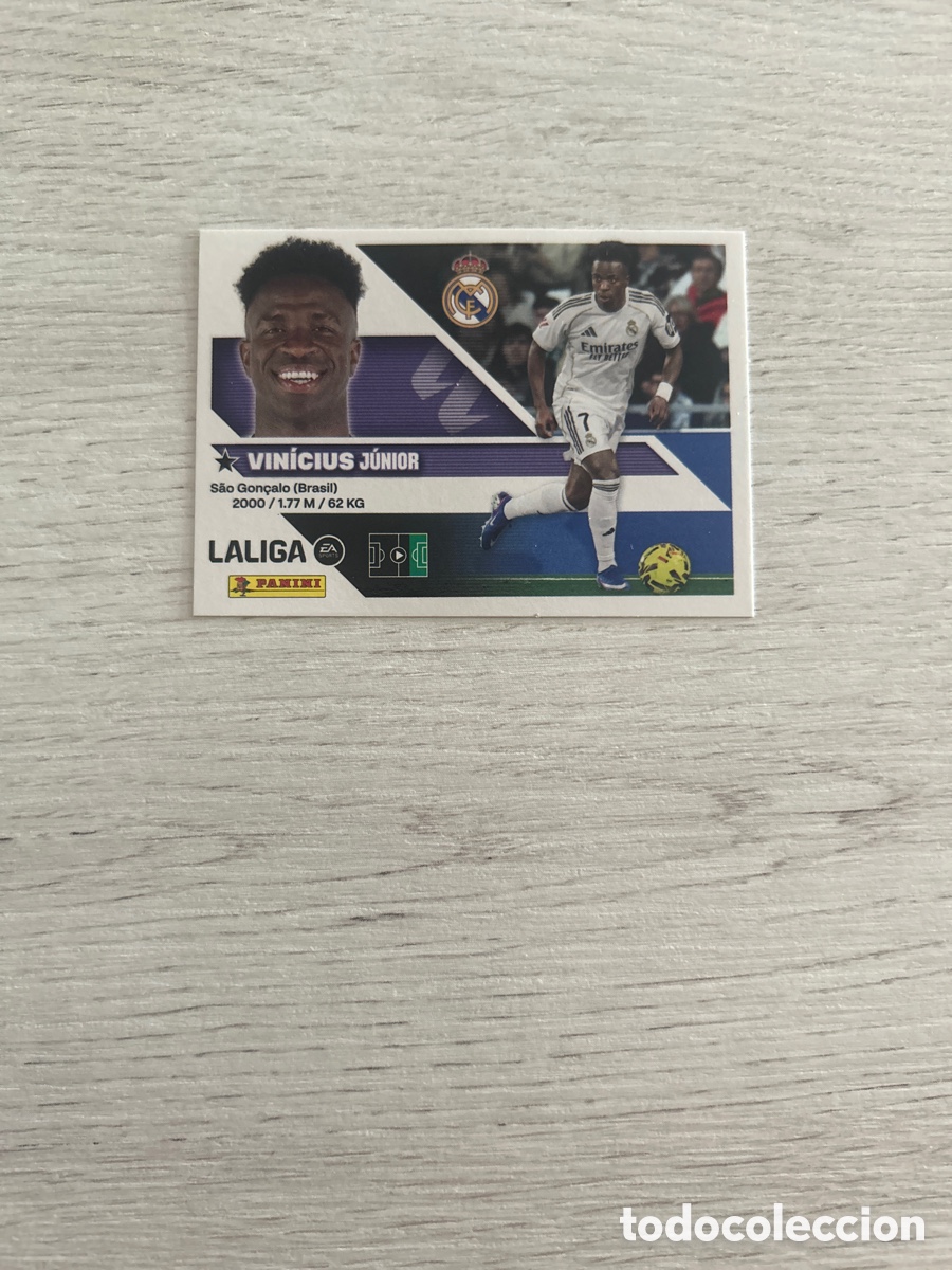 Cromos de f&uacute;tbol: Vin&iacute;cius 19 Real Madrid Liga Este 2026/27 26-27 Panini
