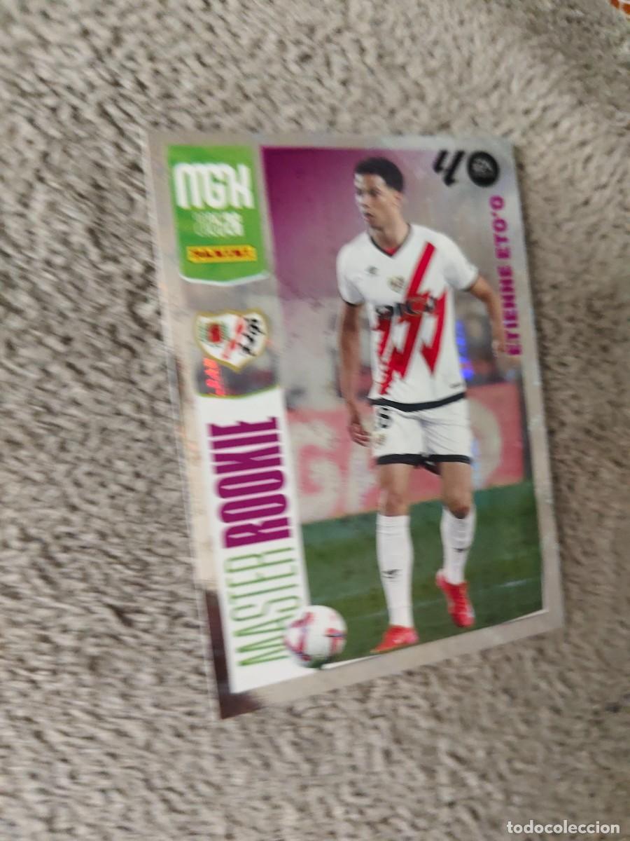 Cromos de f&uacute;tbol: 409 MEGACRACKS MGK 25 26 ETIENNE ETO'O RAYO VALLECANO MASTER ROOKIE LALIGA PANINI LA LIGA 2025 2026