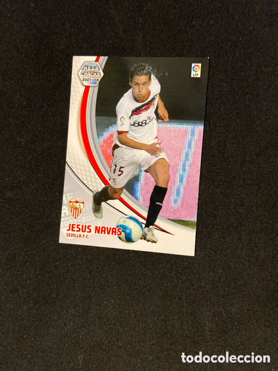 Cromos de f&uacute;tbol: JESUS NAVAS 283 (SEVILLA) MEGA
