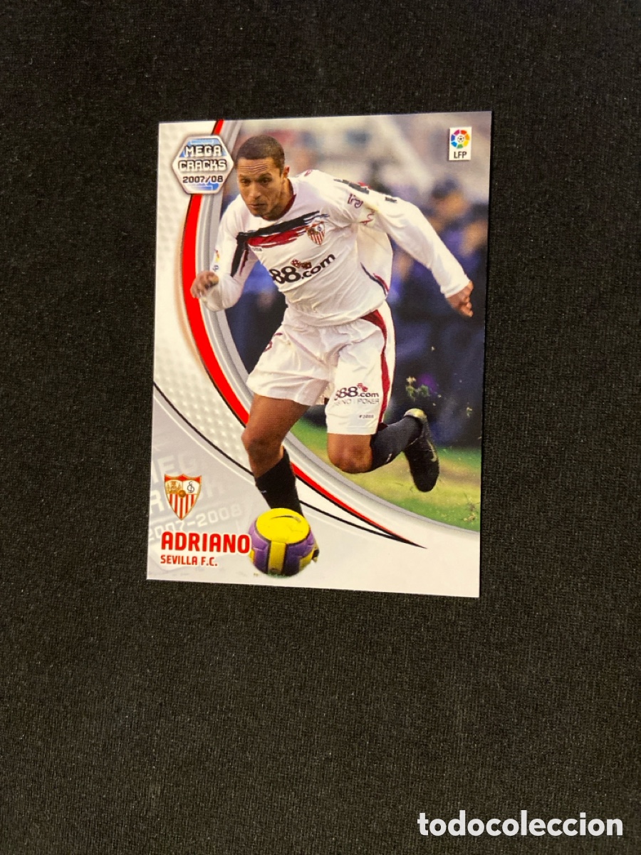 Cromos de f&uacute;tbol: ADRIANO 284 (SEVILLA) MEGA