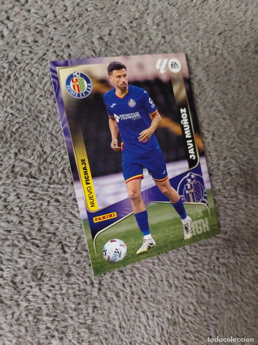 Cromos de f&uacute;tbol: 454 MEGACRACKS MGK 25 26 JAVI MU&Ntilde;OZ GETAFE CF FICHA LALIGA PANINI LA LIGA 2025 2026