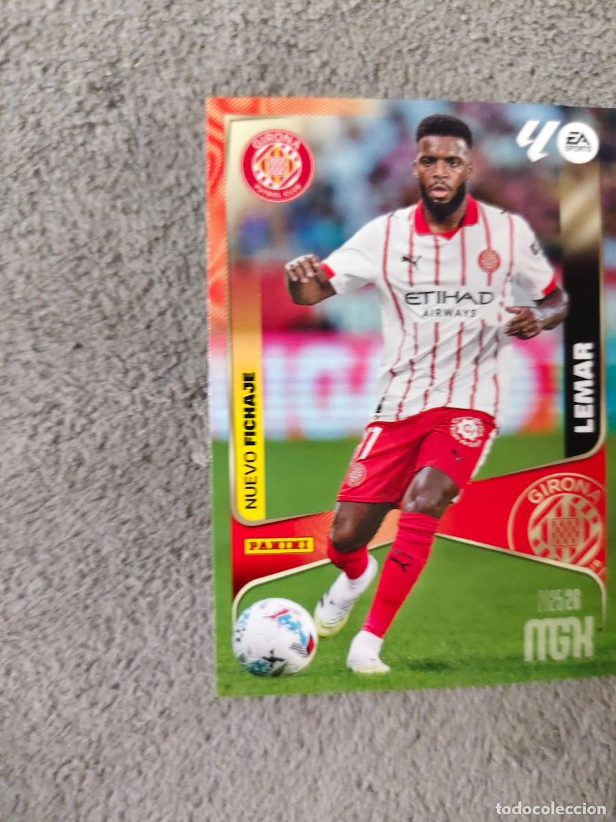 Cromos de f&uacute;tbol: 459 MEGACRACKS MGK 25 26 LEMAR GIRONA FC FICHA LALIGA PANINI LA LIGA 2025 2026