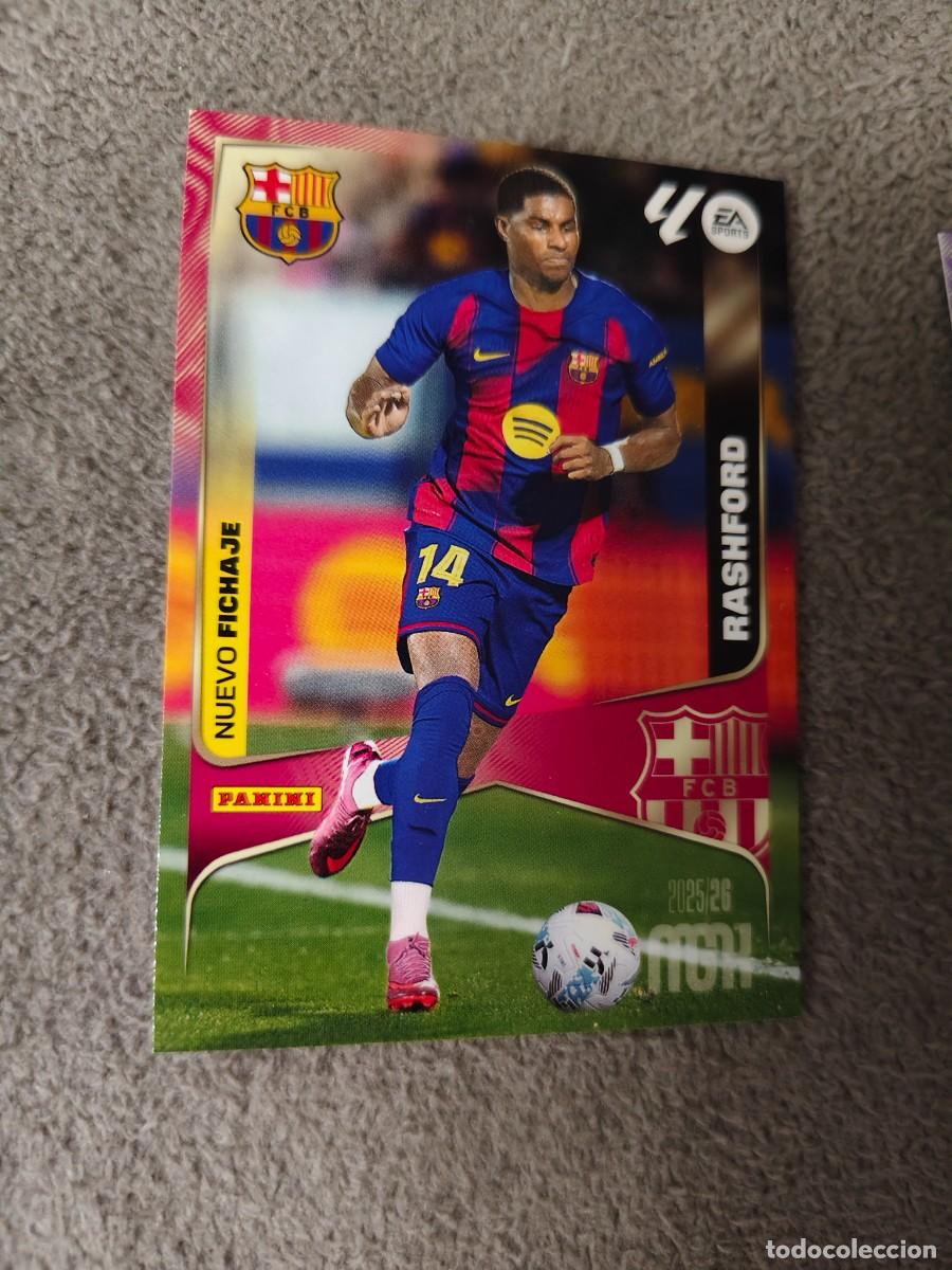 Cromos de f&uacute;tbol: 462 MEGACRACKS MGK 25 26 RASHFORD FC BARCELONA FICHA LALIGA PANINI LA LIGA 2025 2026