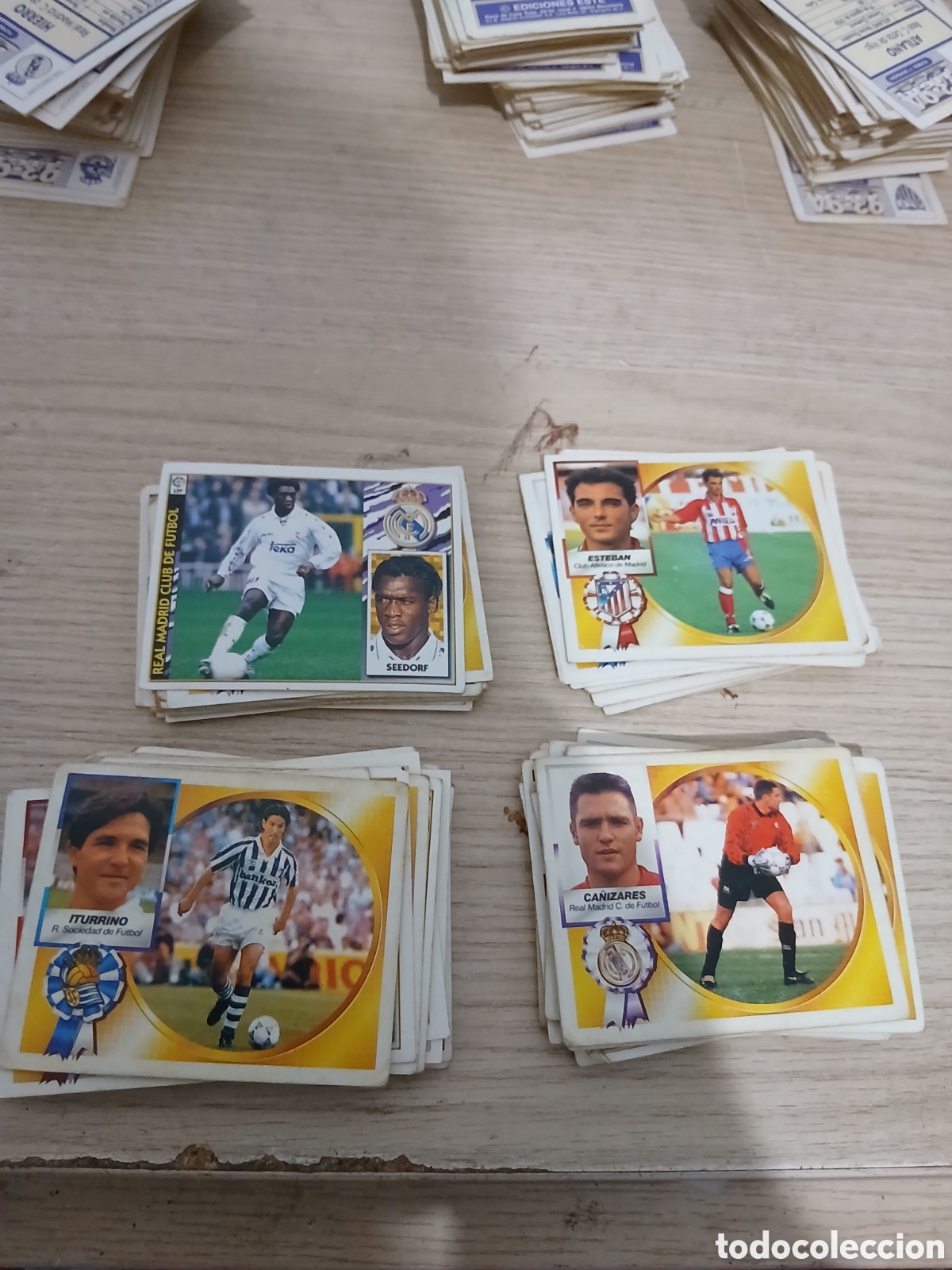 Cromos de f&uacute;tbol: 60 CROMOS LIGA ESTE 94/95 SIN PEGAR,,VER FOTOS