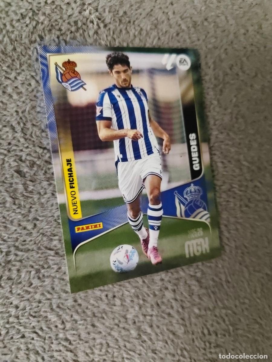 Cromos de f&uacute;tbol: 472 MEGACRACKS MGK 25 26 GUEDES REAL SOCIEDAD FICHA LALIGA PANINI LA LIGA 2025 2026