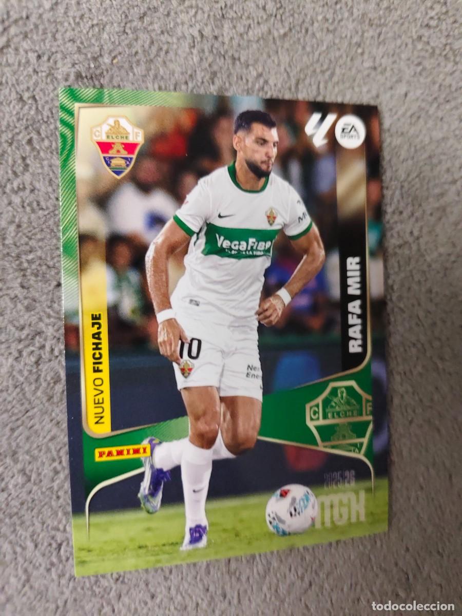 Cromos de f&uacute;tbol: 473 MEGACRACKS MGK 25 26 RAFA MIR ELCHE CF FICHA LALIGA PANINI LA LIGA 2025 2026