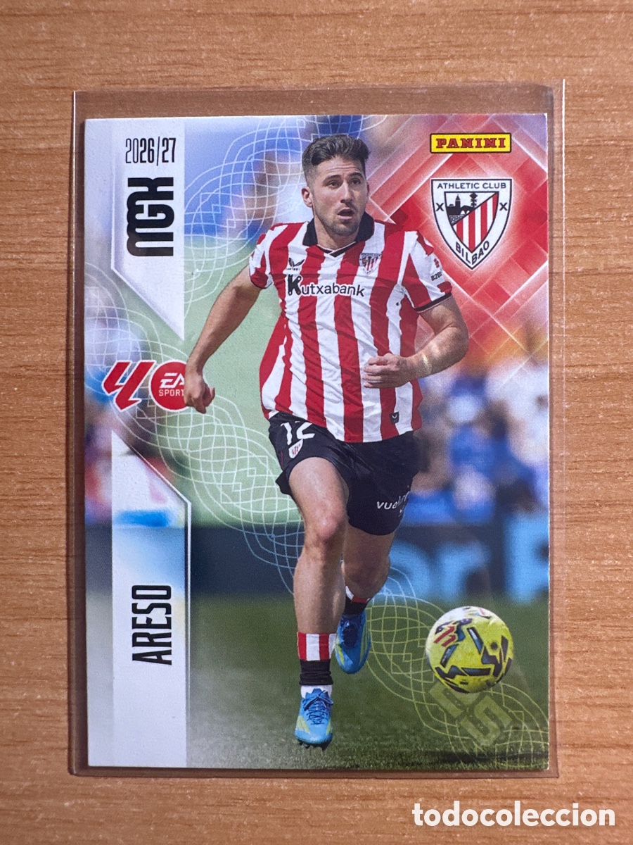 Cromos de f&uacute;tbol: 40 ARESO ATHLETIC CLUB MEGACRACKS 2026 2027 (MGK 26 27)