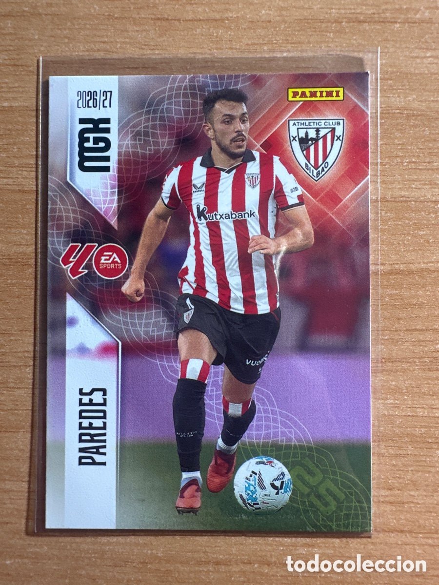 Cromos de f&uacute;tbol: 42 PAREDES ATHLETIC CLUB MEGACRACKS 2026 2027 (MGK 26 27)