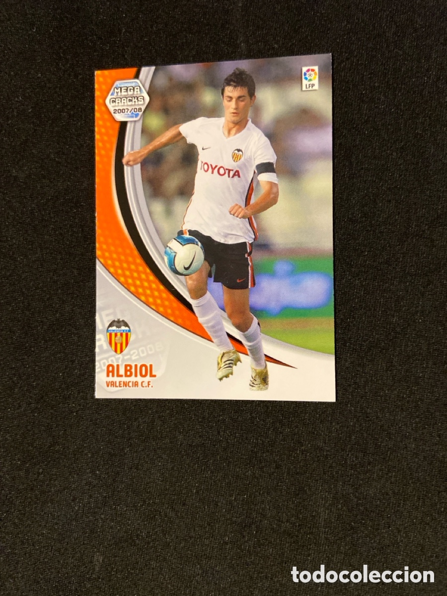 Cromos de f&uacute;tbol: ALBIOL 292 (VALENCIA) MEGA