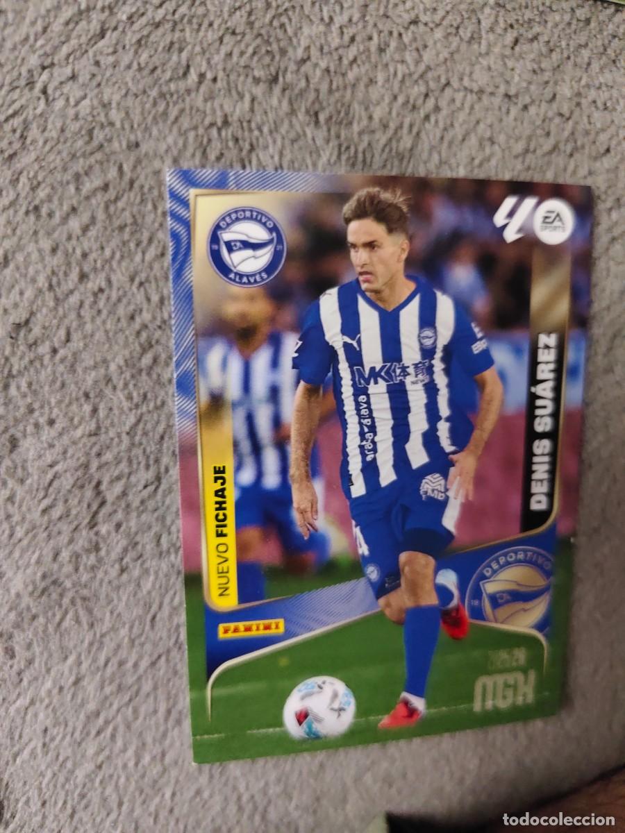 Cromos de f&uacute;tbol: 483 MEGACRACKS MGK 25 26 DENIS SU&Aacute;REZ DEPORTIVO ALAV&Eacute;S FICHA LALIGA PANINI LA LIGA 2025 2026