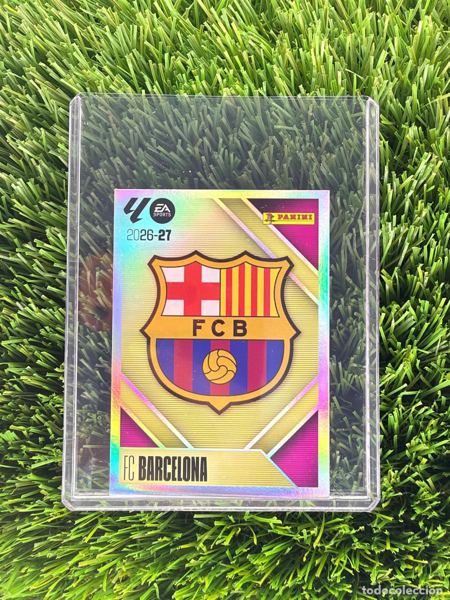 Fu&szlig;ball-Sticker: N&ordm; 1 Escudo FC Barcelona Liga Este 26 27