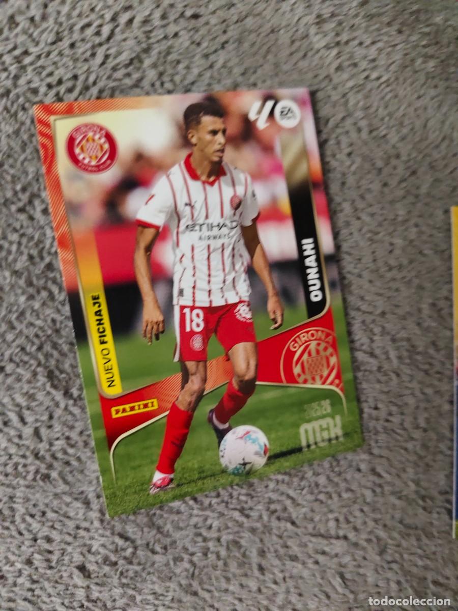 Fu&szlig;ball-Sticker: 486 MEGACRACKS MGK 25 26 OUNAHI GIRONA FC FICHA LALIGA PANINI LA LIGA 2025 2026