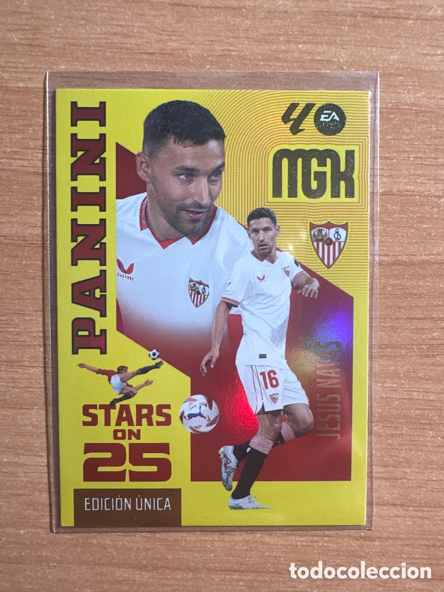 Cromos de f&uacute;tbol: 437 JES&Uacute;S NAVAS STARS ON 25 MEGACRACKS 2026 2027 (MGK 26 27)