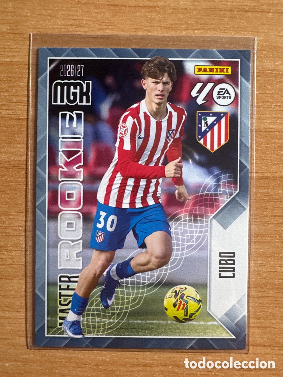 Cromos de f&uacute;tbol: 410 CUBO M&Aacute;STER ROOKIE MEGACRACKS 2026 2027 (MGK 26 27)