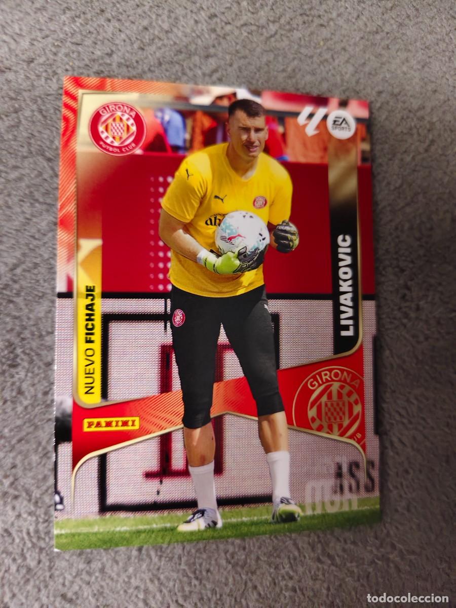 Fu&szlig;ball-Sticker: 493 MEGACRACKS MGK 25 26 LIVAKOVIC GIRONA FC FICHA LALIGA PANINI LA LIGA 2025 2026
