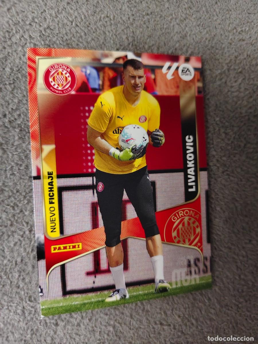 Fu&szlig;ball-Sticker: 493 MEGACRACKS MGK 25 26 LIVAKOVIC GIRONA FC FICHA LALIGA PANINI LA LIGA 2025 2026