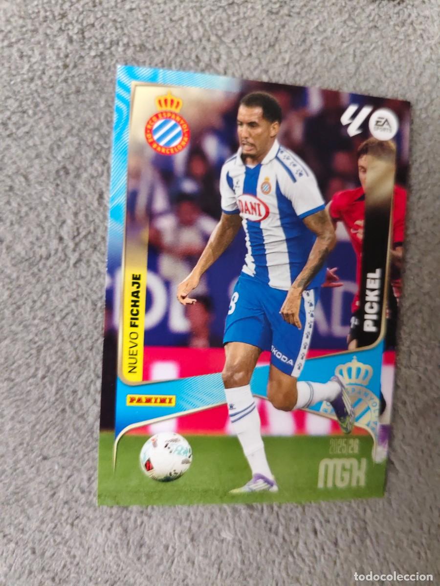 Fu&szlig;ball-Sticker: 496 MEGACRACKS MGK 25 26 PICKEL RCD ESPANYOL FICHA LALIGA PANINI LA LIGA 2025 2026