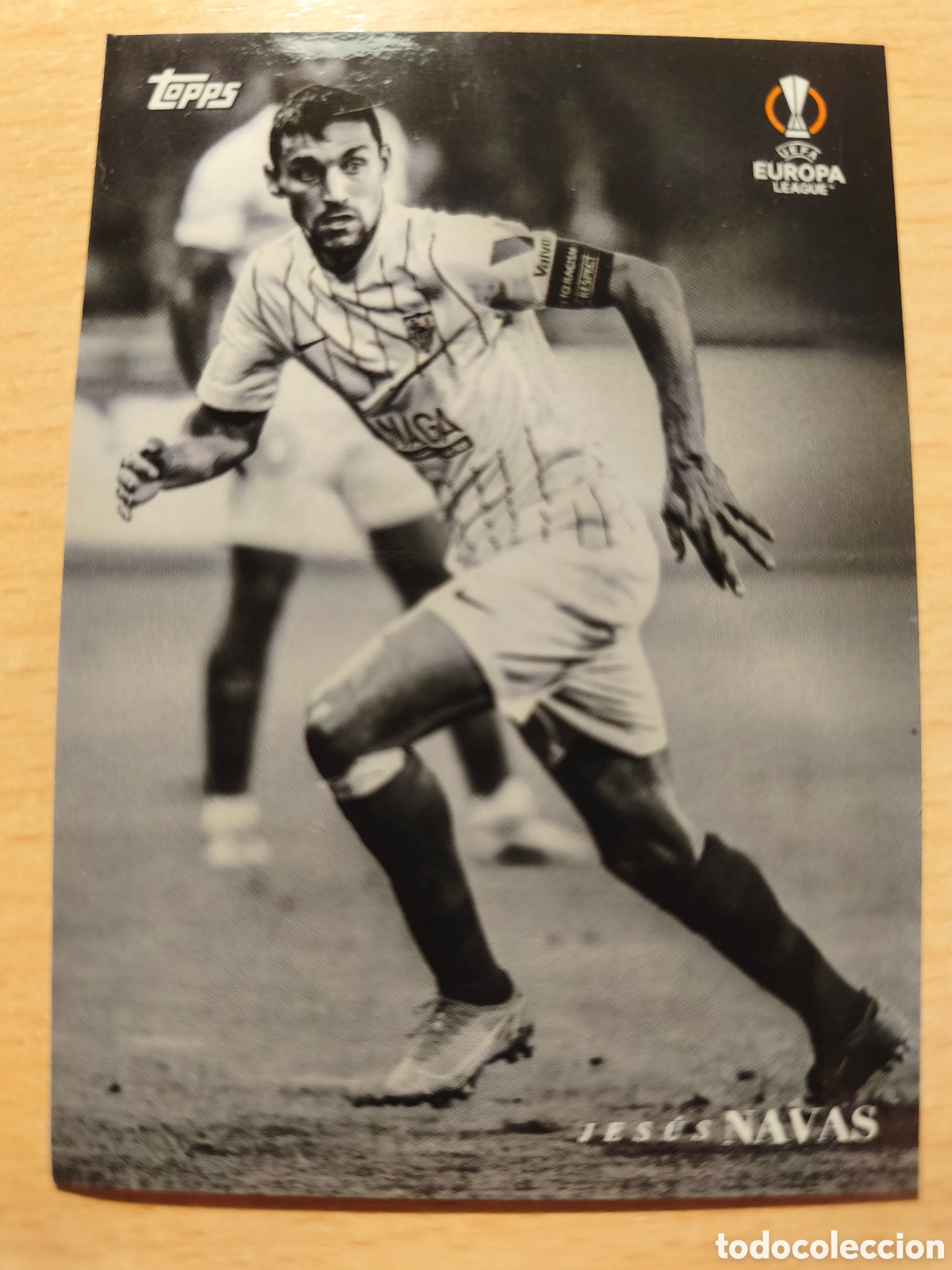 Fu&szlig;ball-Sticker: 6 JESUS NAVAS SPANISH STARS SEVILLA SIMPLICIDAD 2021 2022 TOPPS 21 22