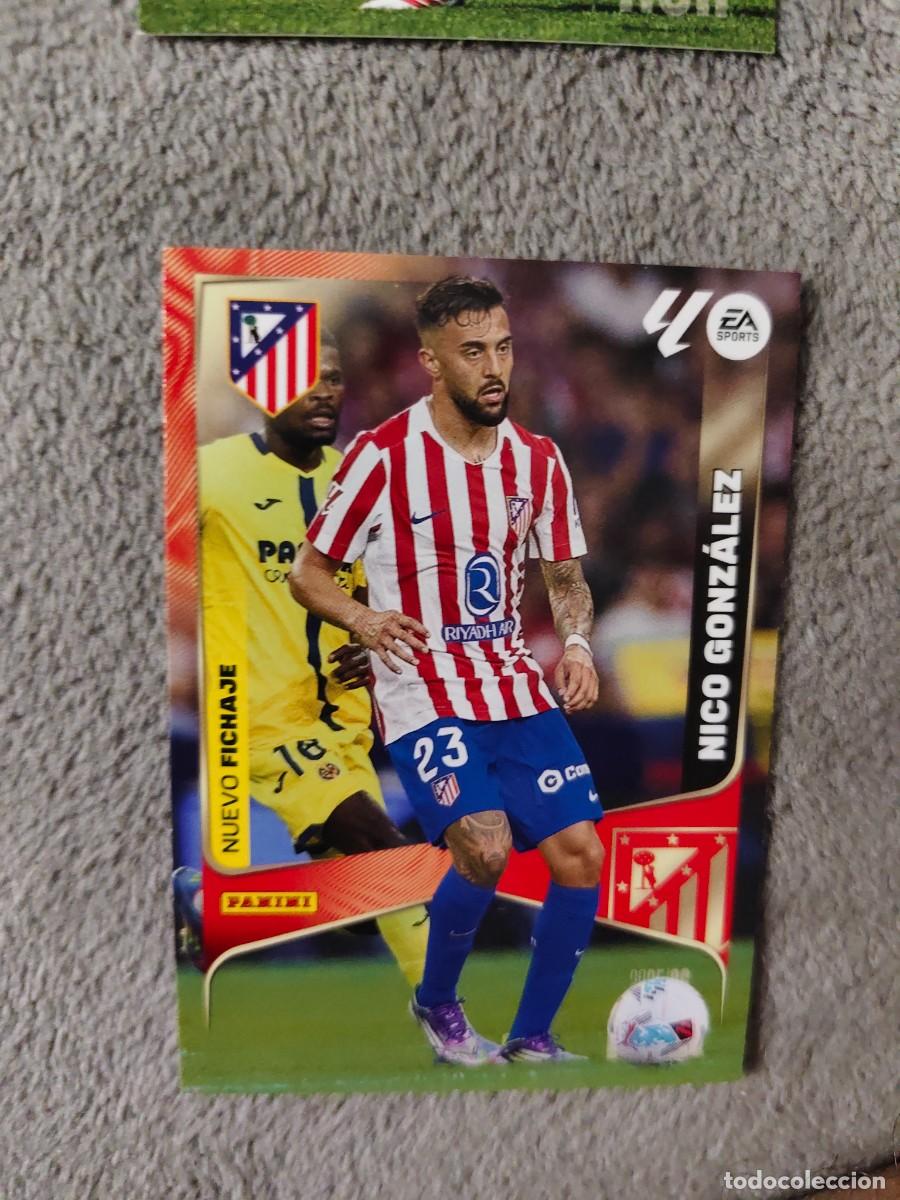 Cromos de f&uacute;tbol: 504 MEGACRACKS MGK 25 26 NICO GONZ&Aacute;LEZ ATL&Eacute;TICO DE MADRID FICHA LALIGA PANINI LA LIGA 2025 2026