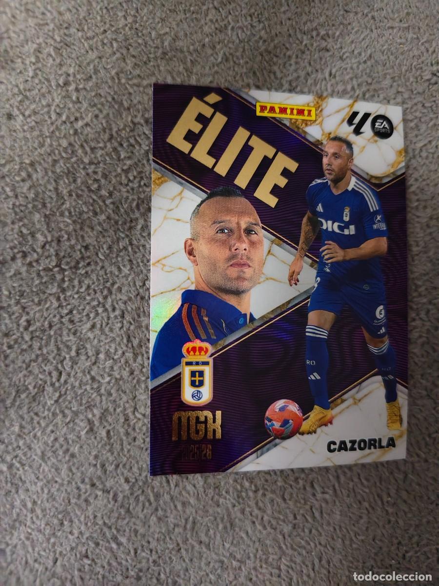 Cromos de f&uacute;tbol: 507 MEGACRACKS MGK 25 26 CAZORLA REAL OVIEDO &Eacute;LITE LALIGA PANINI LA LIGA 2025 2026