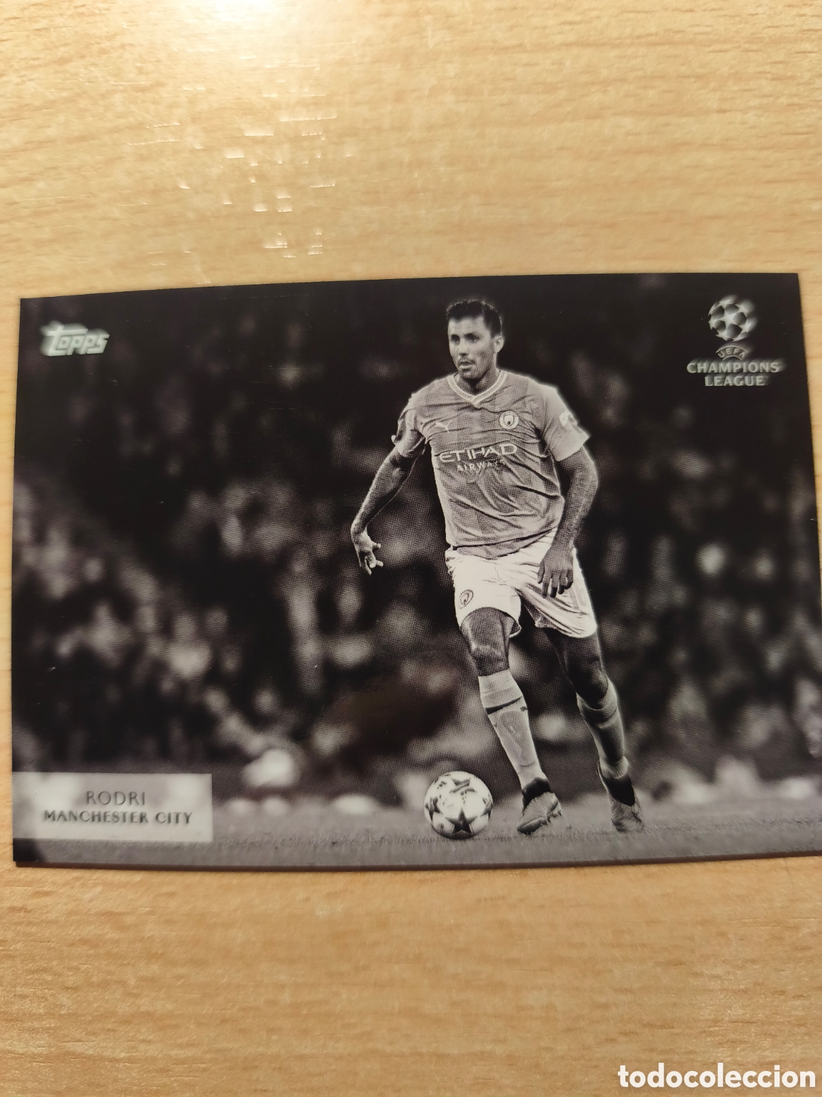 Cromos de f&uacute;tbol: RODRI HERN&Aacute;NDEZ SPANISH STARS MANCHESTER CITY SIMPLICIDAD 2023 2024 TOPPS 23 24