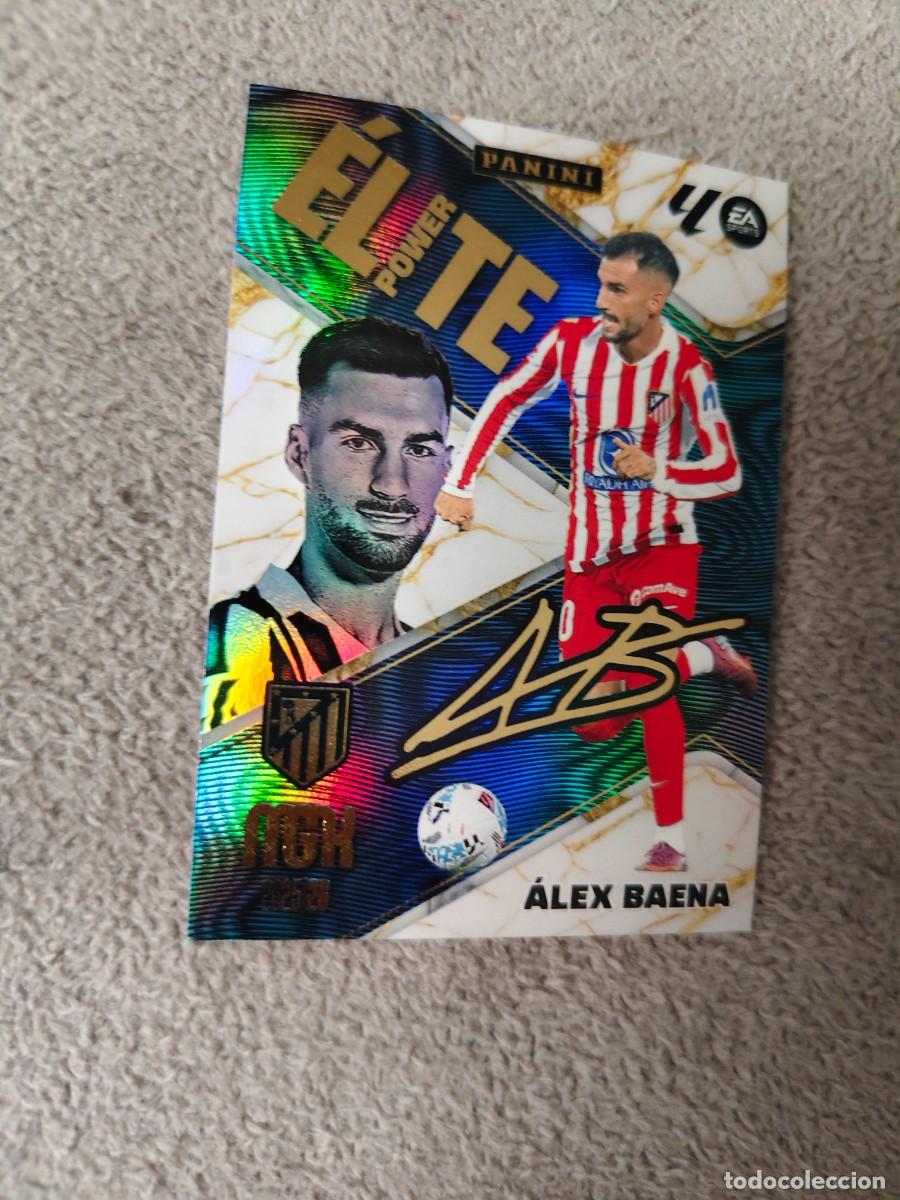 Cromos de f&uacute;tbol: P 506 MEGACRACKS MGK 25 26 &Aacute;LEX BAENA ATL&Eacute;TICO DE MADRID &Eacute;LITE POWER LALIGA PANINI LA LIGA 2025 2026