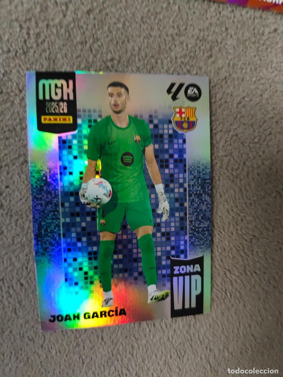Cromos de f&uacute;tbol: 512 MEGACRACKS MGK 25 26 JOAN GARC&Iacute;A FC BARCELONA ZONA VIP LALIGA PANINI LA LIGA 2025 2026