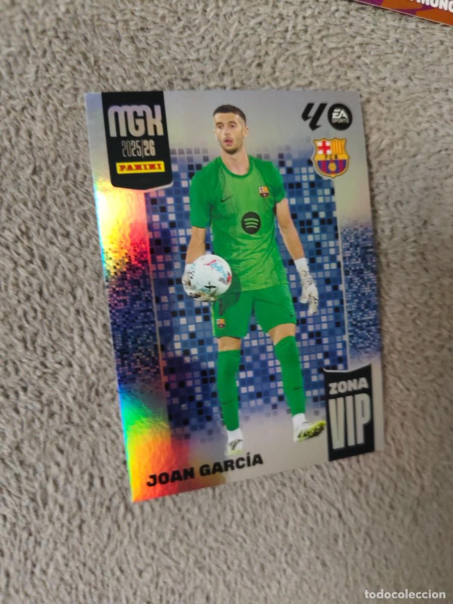Cromos de f&uacute;tbol: 512 MEGACRACKS MGK 25 26 JOAN GARC&Iacute;A FC BARCELONA ZONA VIP LALIGA PANINI LA LIGA 2025 2026