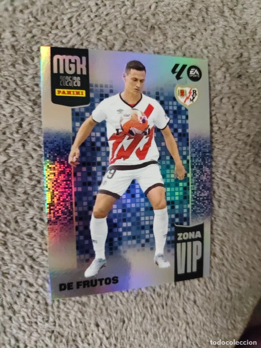 Cromos de f&uacute;tbol: 513 MEGACRACKS MGK 25 26 DE FRUTOS RAYO VALLECANO ZONA VIP LALIGA PANINI LA LIGA 2025 2026