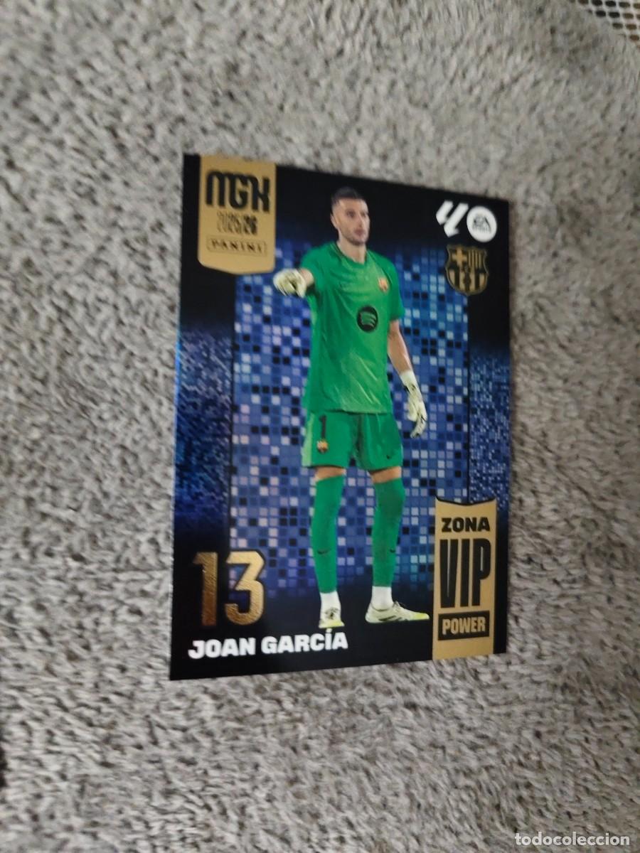 Cromos de f&uacute;tbol: P 512 MEGACRACKS MGK 25 26 JOAN GARC&Iacute;A FC BARCELONA ZONA VIP POWER LALIGA PANINI LA LIGA 2025 2026