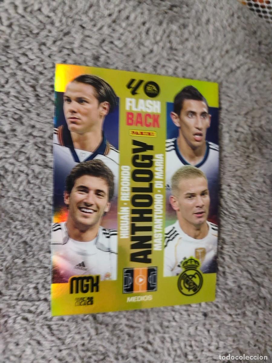 Cromos de f&uacute;tbol: 519 MEGACRACKS MGK 25 26 REAL MADRID CF FLASHBACK ANTHOLOGY LALIGA PANINI LA LIGA 2025 2026