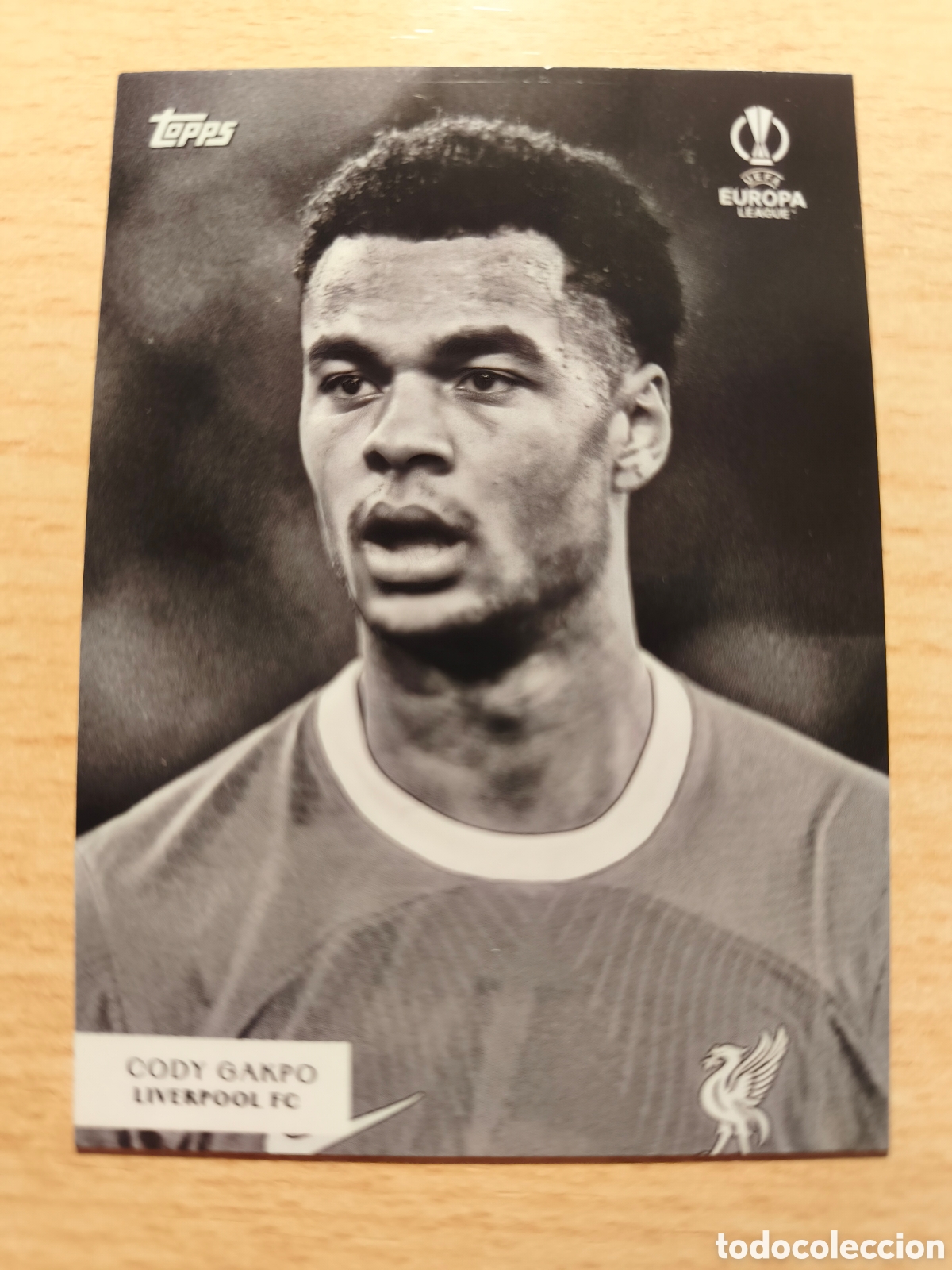 Cromos de f&uacute;tbol: CODY GAKPO PORTAIT LIVERPOOL SIMPLICIDAD 2023 2024 TOPPS 23 24