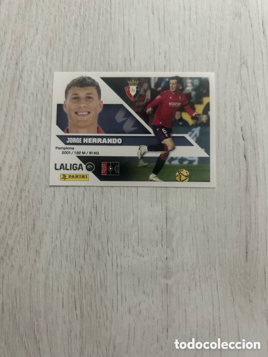Cromos de f&uacute;tbol: Herrando 7 Osasuna Liga Este 2026/27 26-27 Panini