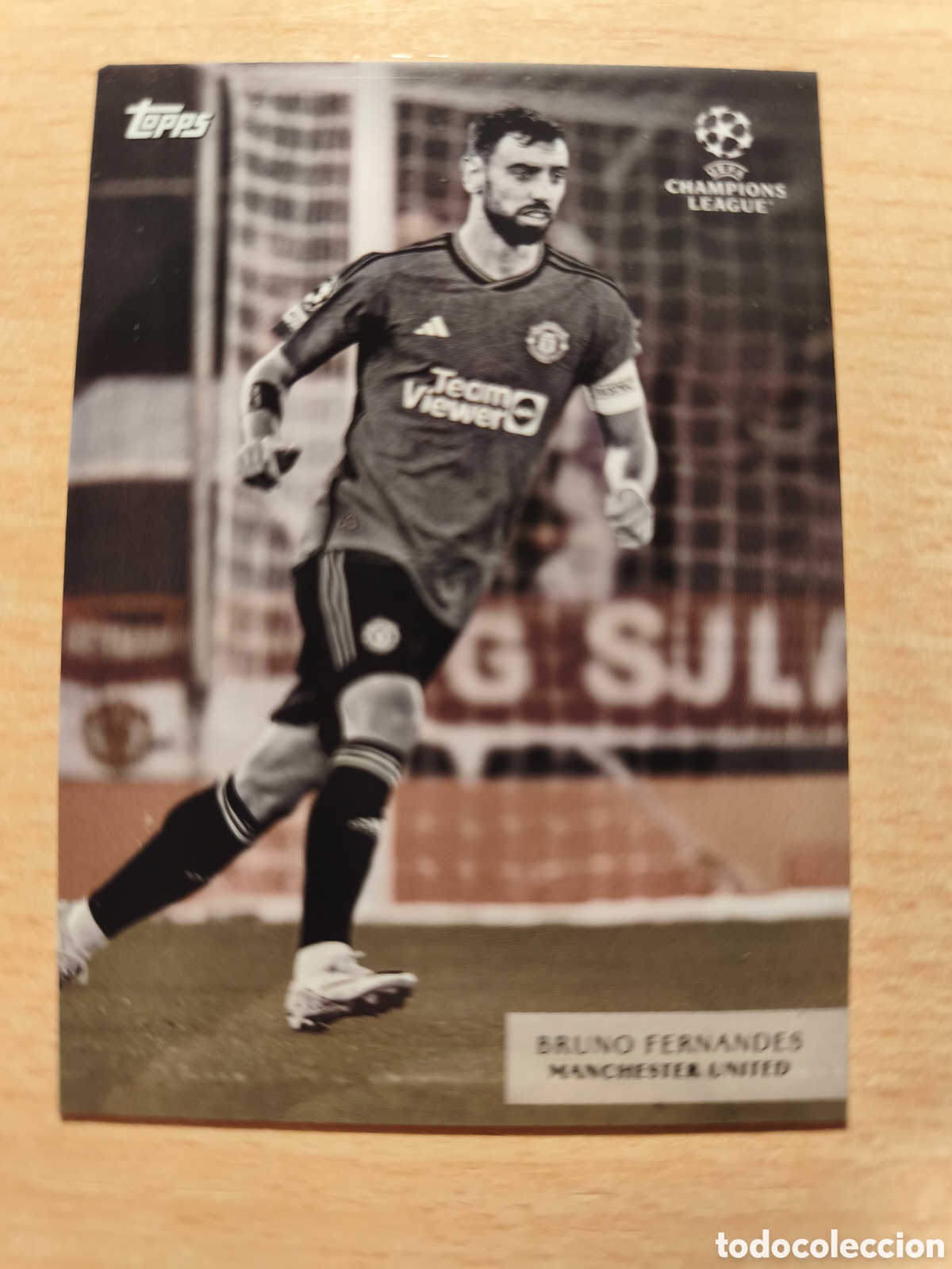 Cromos de f&uacute;tbol: BRUNO FERNANDES INTERNATIONAL STARS MANCHESTER UNITED SIMPLICIDAD 2023 2024 TOPPS 23 24