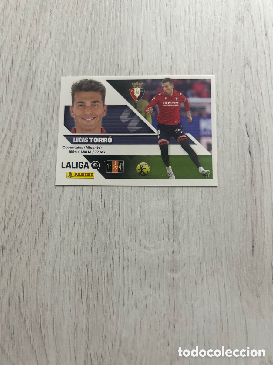 Cromos de f&uacute;tbol: Torr&oacute; 11 Osasuna Liga Este 2026/27 26-27 Panini