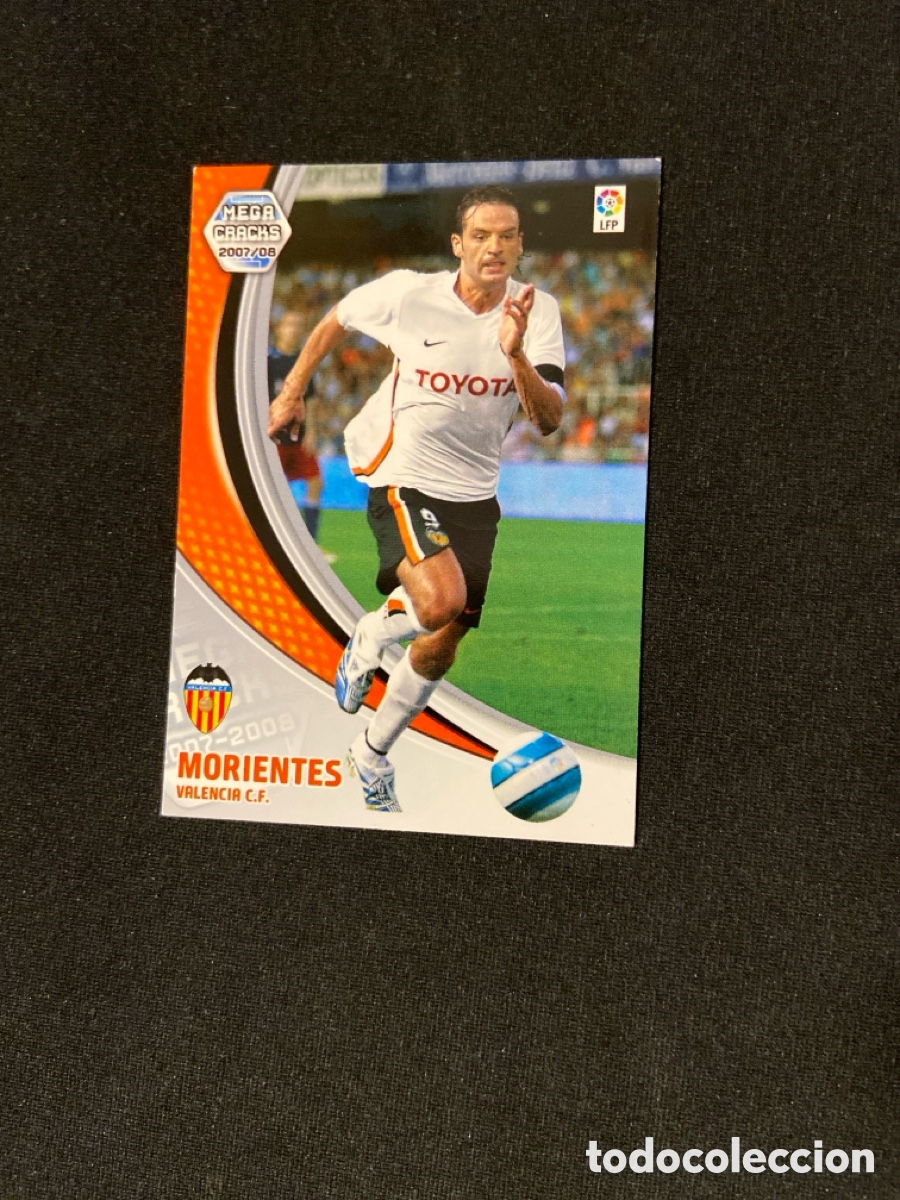 Cromos de f&uacute;tbol: MORIENTES 306 (VALENCIA) MEGA