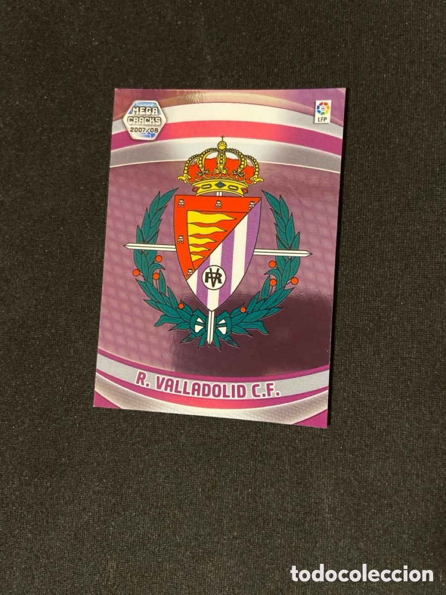 Cromos de f&uacute;tbol: ESCUDO 307 (VALLADOLID) MEGA