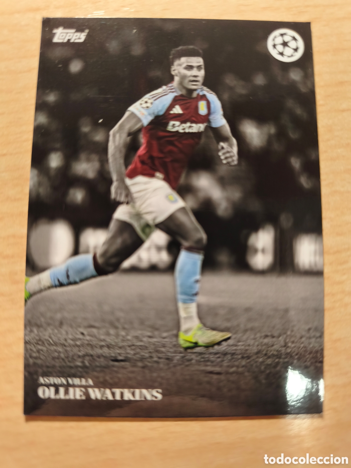 Cromos de f&uacute;tbol: OLLIE WATKINS ASTON VILLA SIMPLICIDAD 2024 2025 TOPPS 24 25