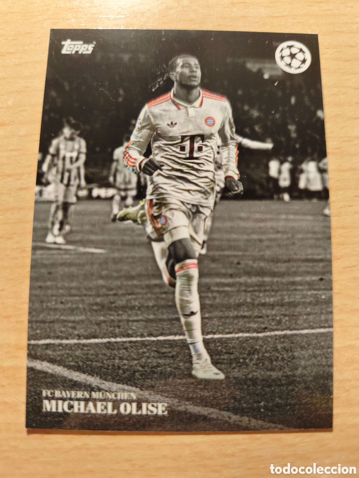 Cromos de f&uacute;tbol: MICHAEL OLISE BAYERN MUNICH SIMPLICIDAD 2024 2025 TOPPS 24 25