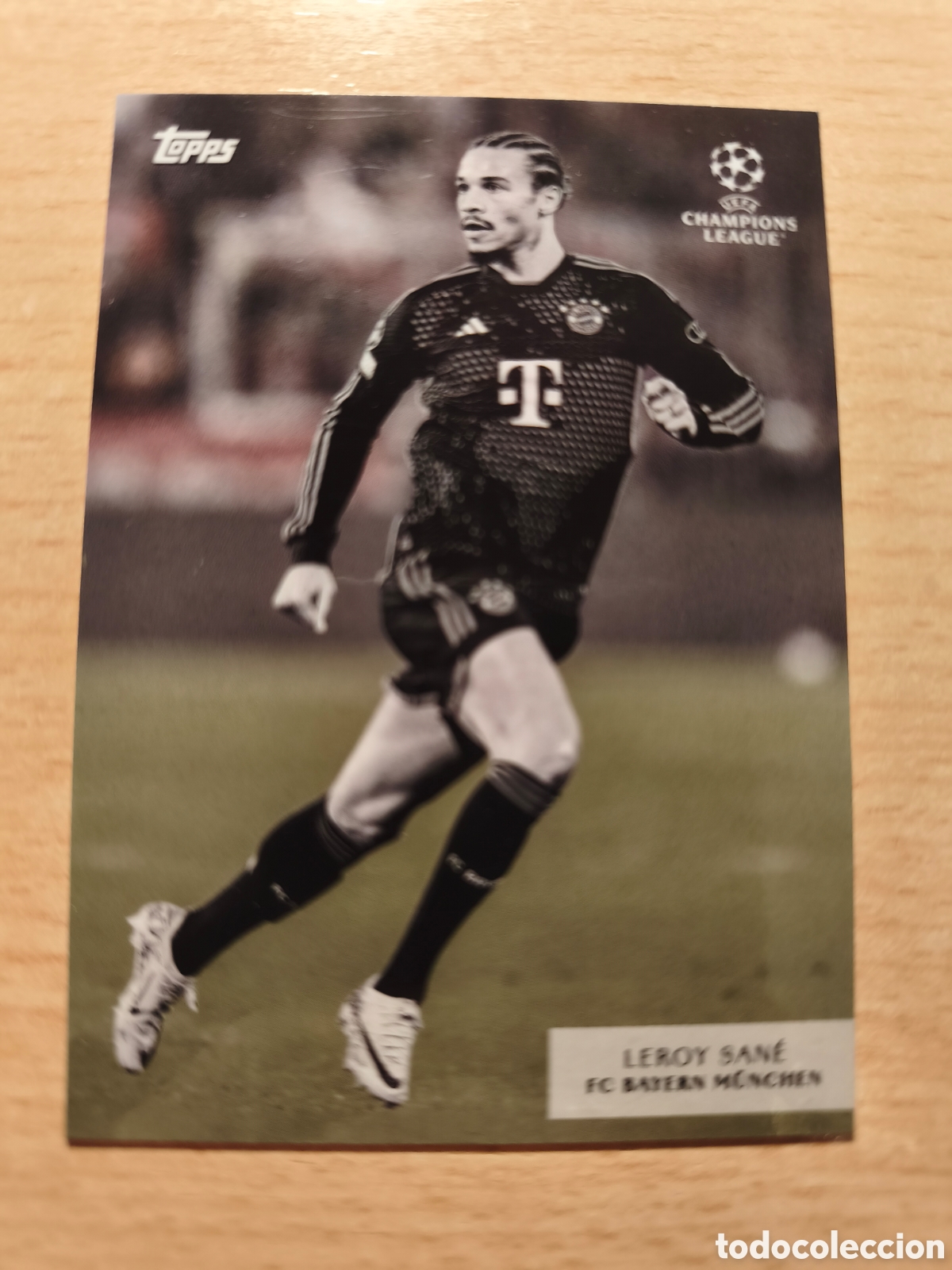 Cromos de f&uacute;tbol: LEROY SANE INTERNATIONAL STARS BAYERN MUNICH SIMPLICIDAD 2023 2024 TOPPS 23 24