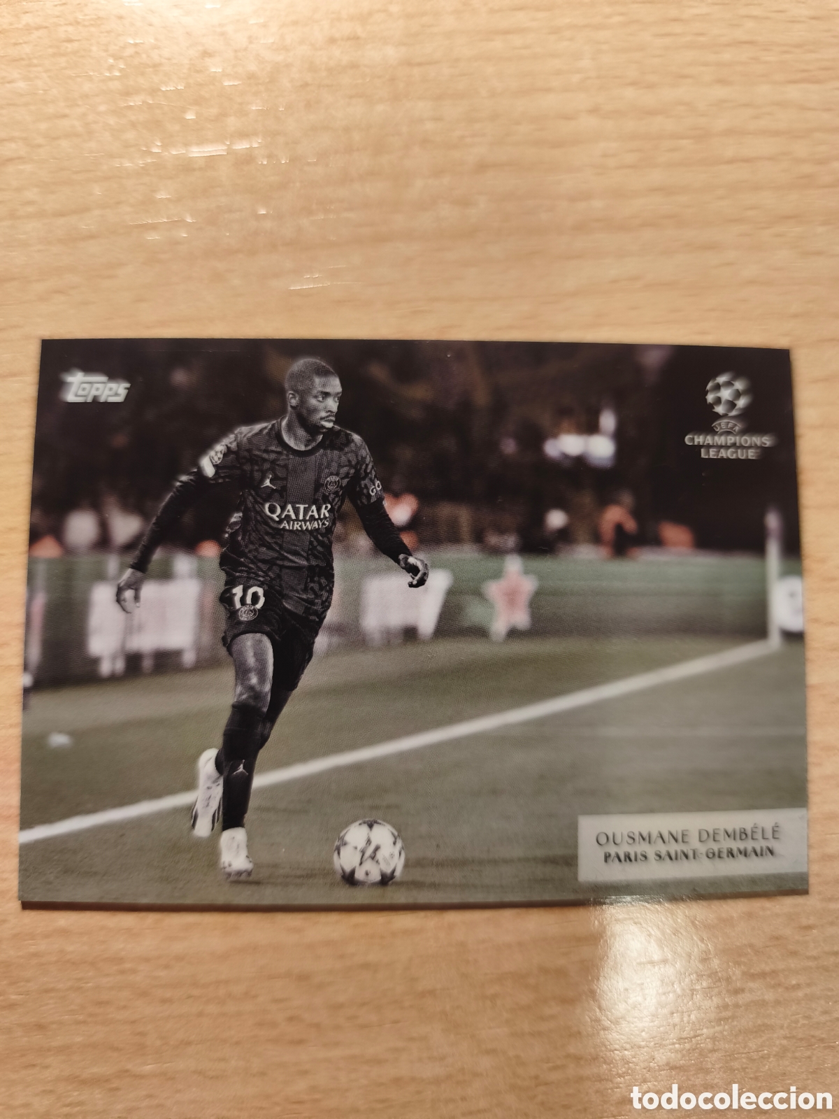 Cromos de f&uacute;tbol: OUSMANE DEMBELE INTERNATIONAL STARS PARIS SAINT GERMAIN PSG SIMPLICIDAD 2023 2024 TOPPS 23 24