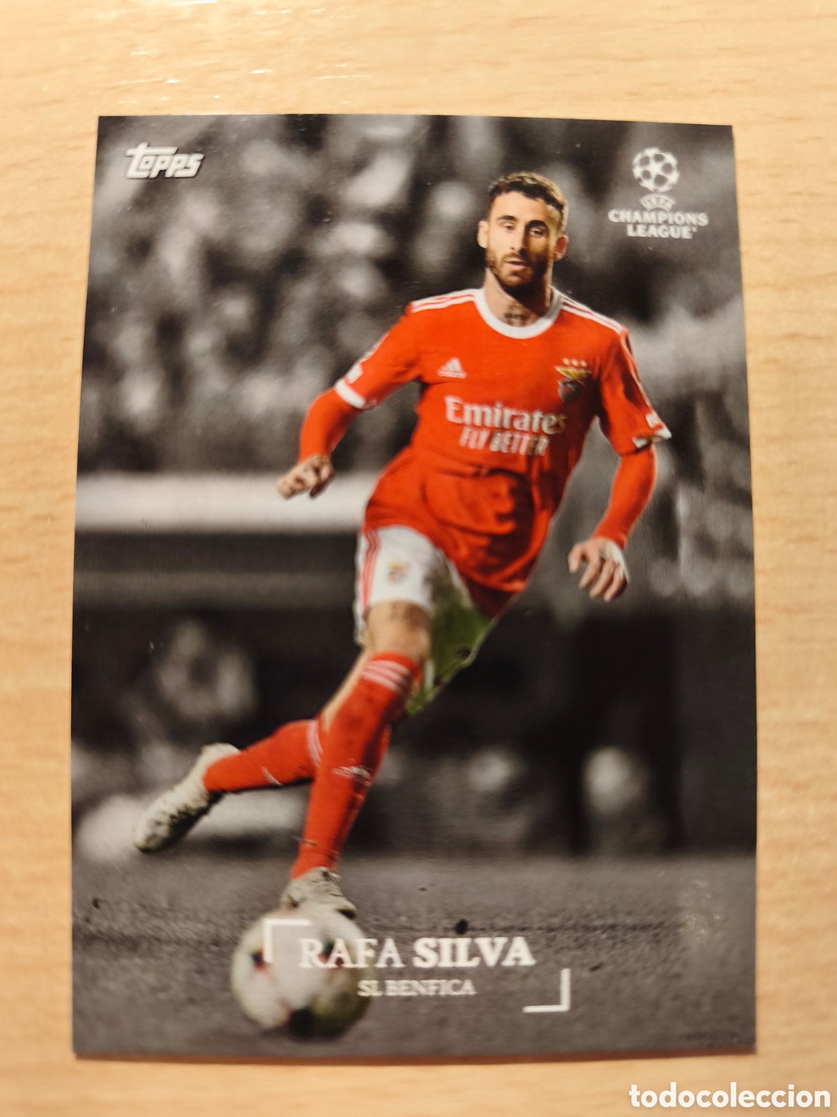 Cromos de f&uacute;tbol: RAFA SILVA BENFICA SIMPLICIDAD 2022 2023 TOPPS 22 23