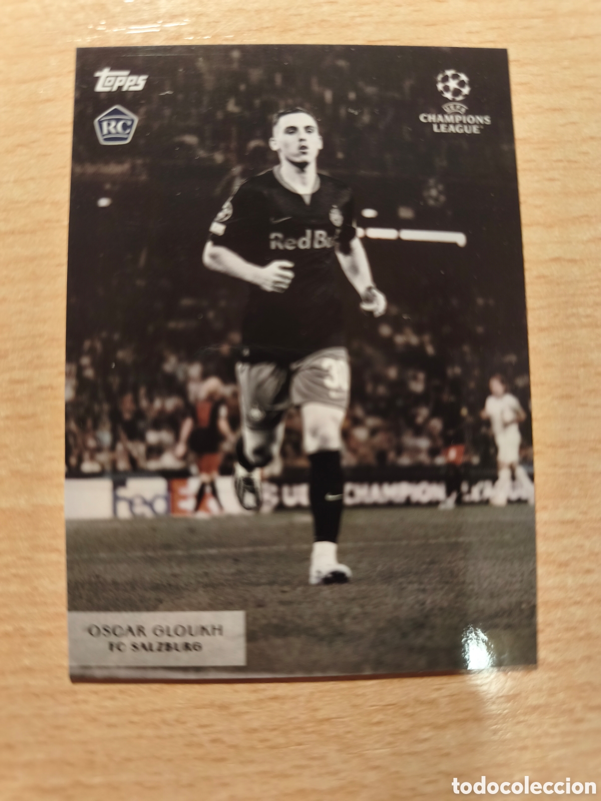 Cromos de f&uacute;tbol: OSCAR GLOUKH RC SALZBURGO SALZBURG SIMPLICIDAD 2023 2024 TOPPS 23 24 ROOKIE