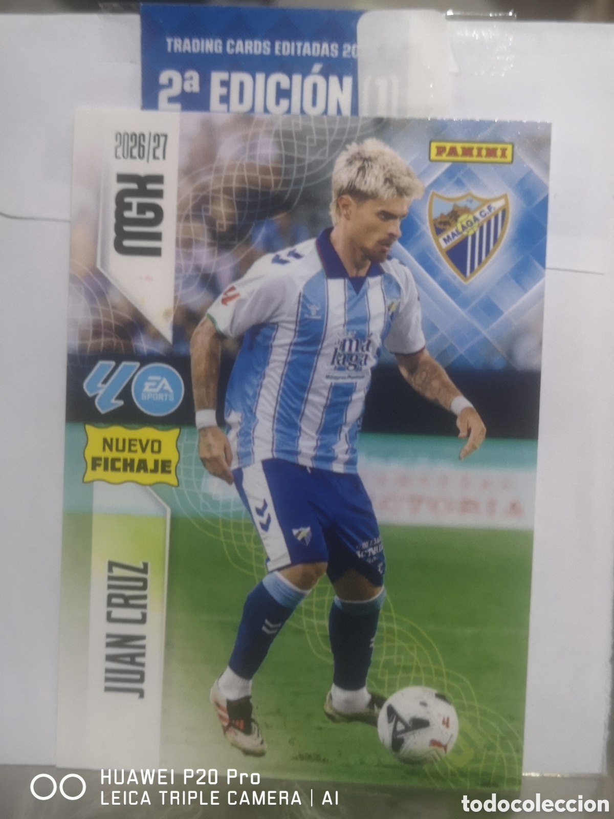 Cromos de f&uacute;tbol: MEGACRACKS 2026 2027 2026 27 JUAN CRUZ NUEVO FICHAJE 458 - MALAGA
