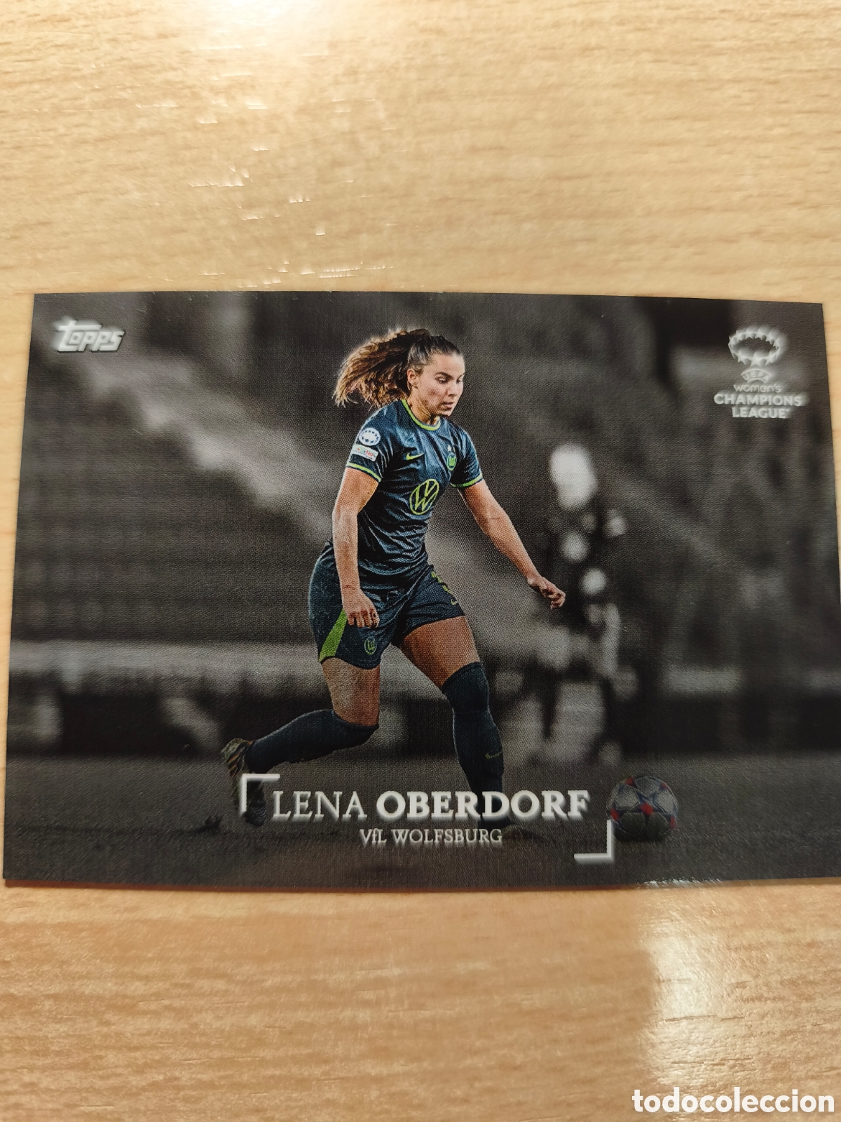 Cromos de f&uacute;tbol: LENA OBERDORF LVF WOLSBURGO WOLSBURG FEMENINO SIMPLICIDAD 2022 2023 TOPPS WOMEN 22 23